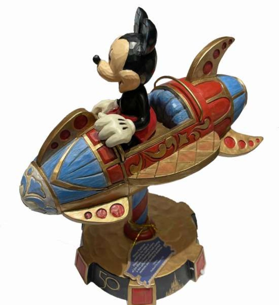 Figurines * | Disney Jim Shore Figurine Mickey Mouse Astro Orbiter