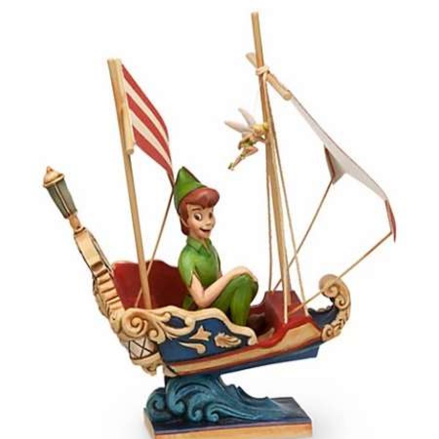 Figurines * | Disney Jim Shore Figurine Peter Pan'S Flight