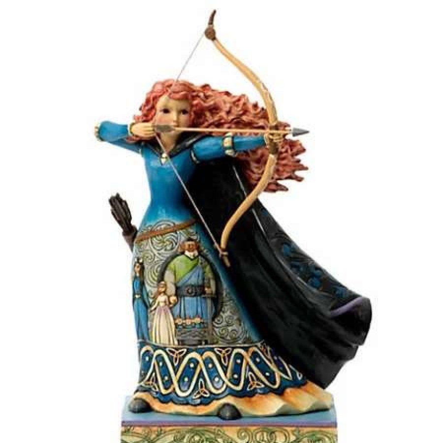 Figurines * | Disney Jim Shore Figurine Merida A Brave Princess