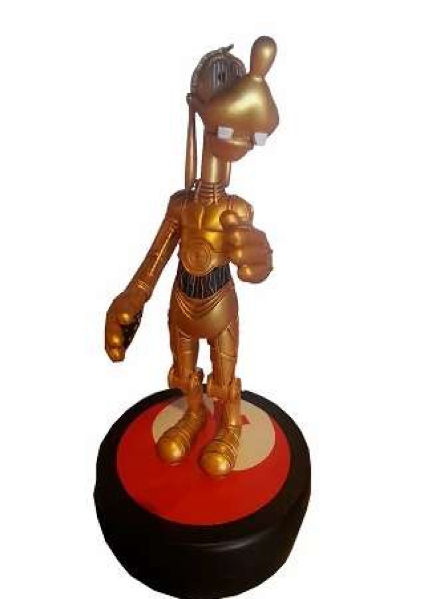 Big Figures * | Disney Medium Figure Statue Star Wars Goofy As C-3Po