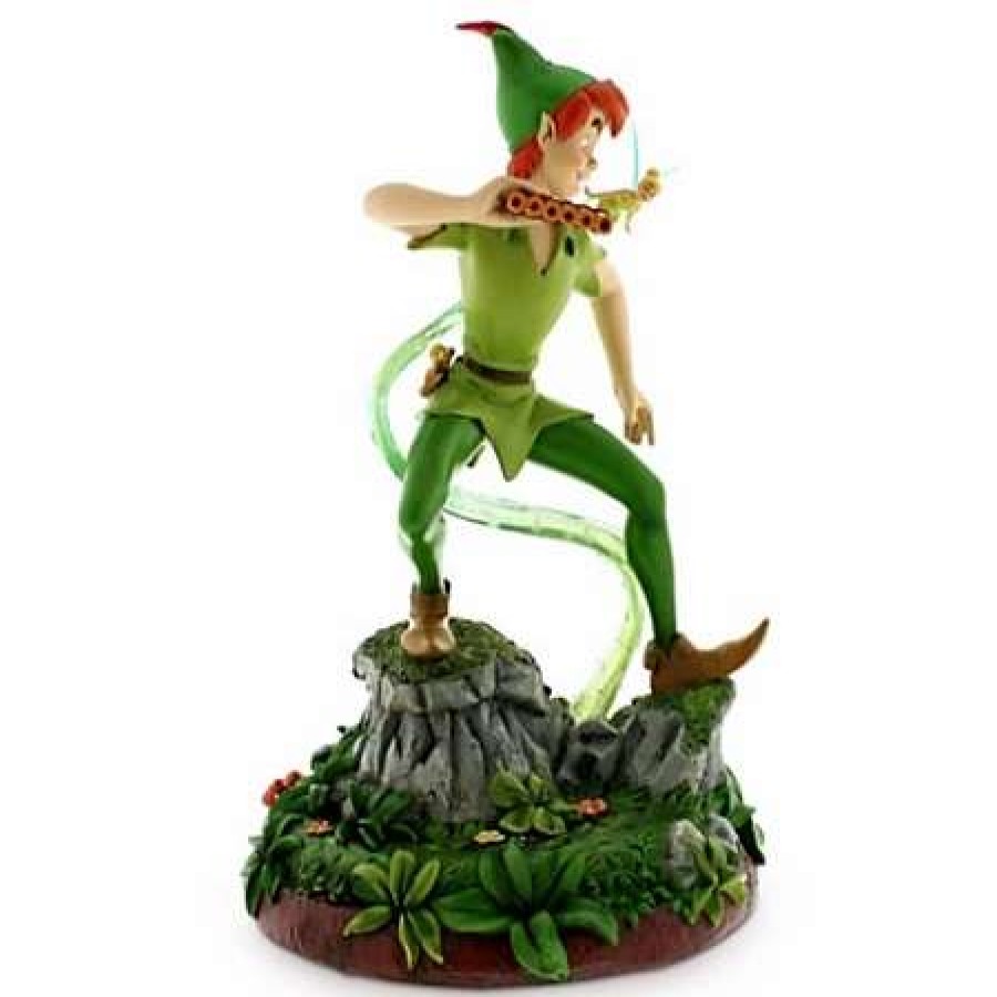 Big Figures * | Disney Medium Figure Statue Peter Pan And Tinker Bell