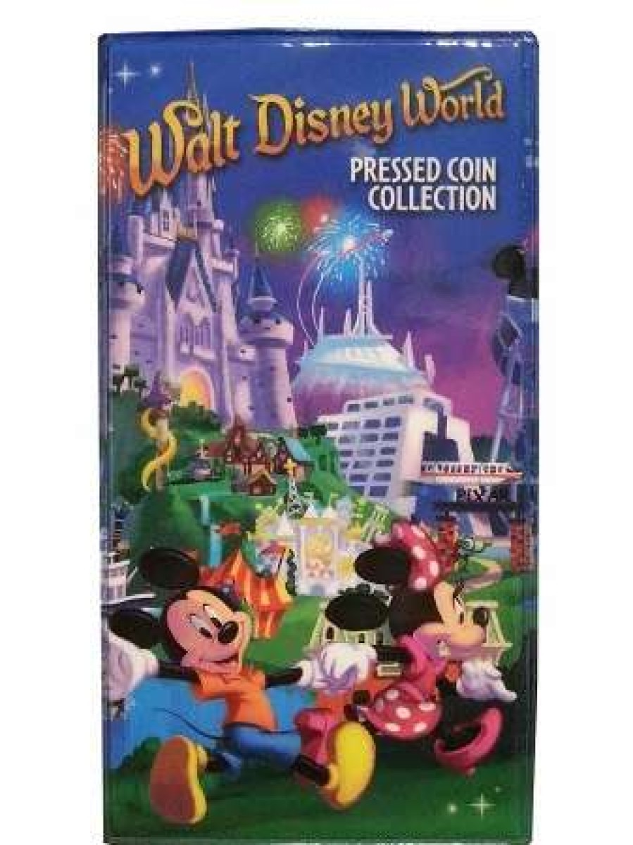 Coins * | Disney Pressed Coin Book Walt Disney World Mickey Mouse & Friends