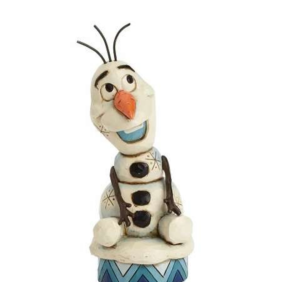 Figurines * | Disney Jim Shore Figurine Frozen Olaf Silly Snowman