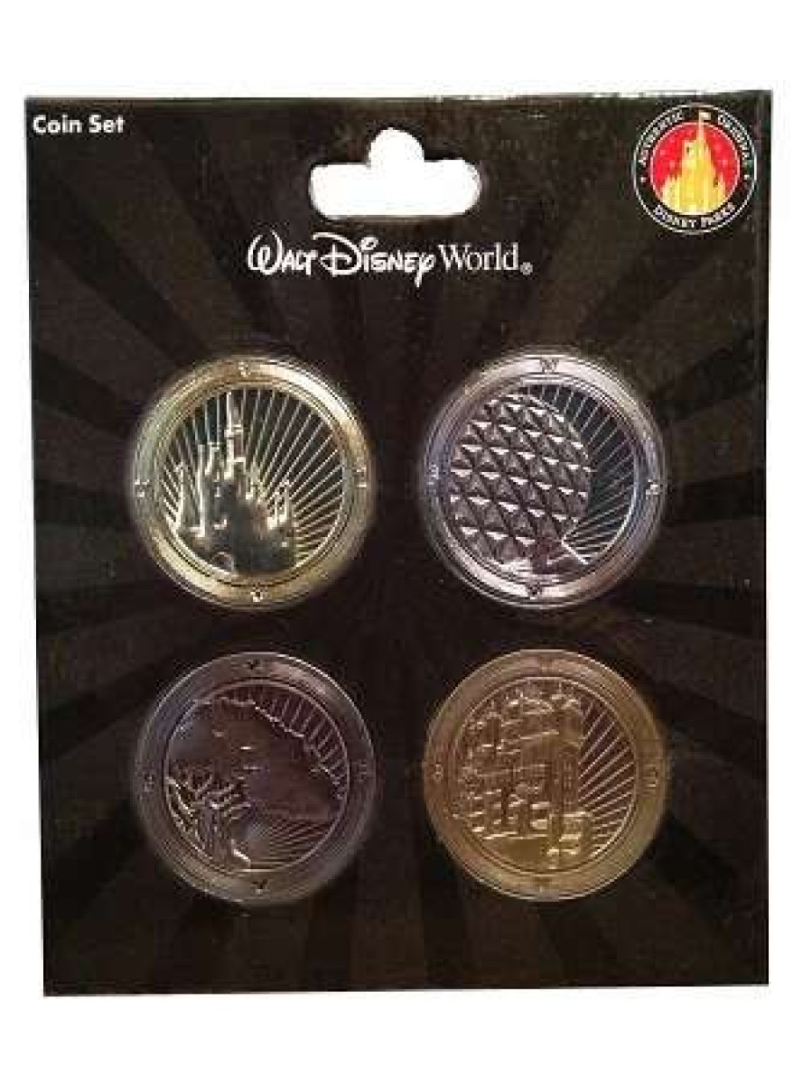 Coins * | Disney Collectors Coin Set Walt Disney World Four Parks