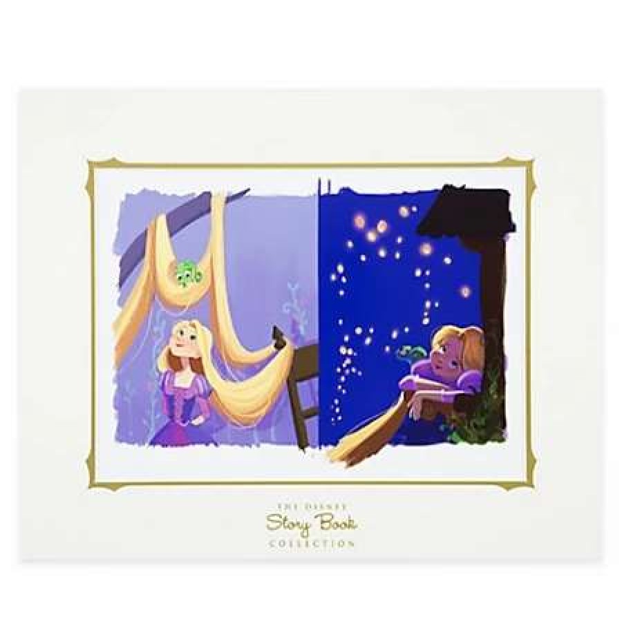 Art Print * | Disney Story Book Deluxe Art Print Rapunzel