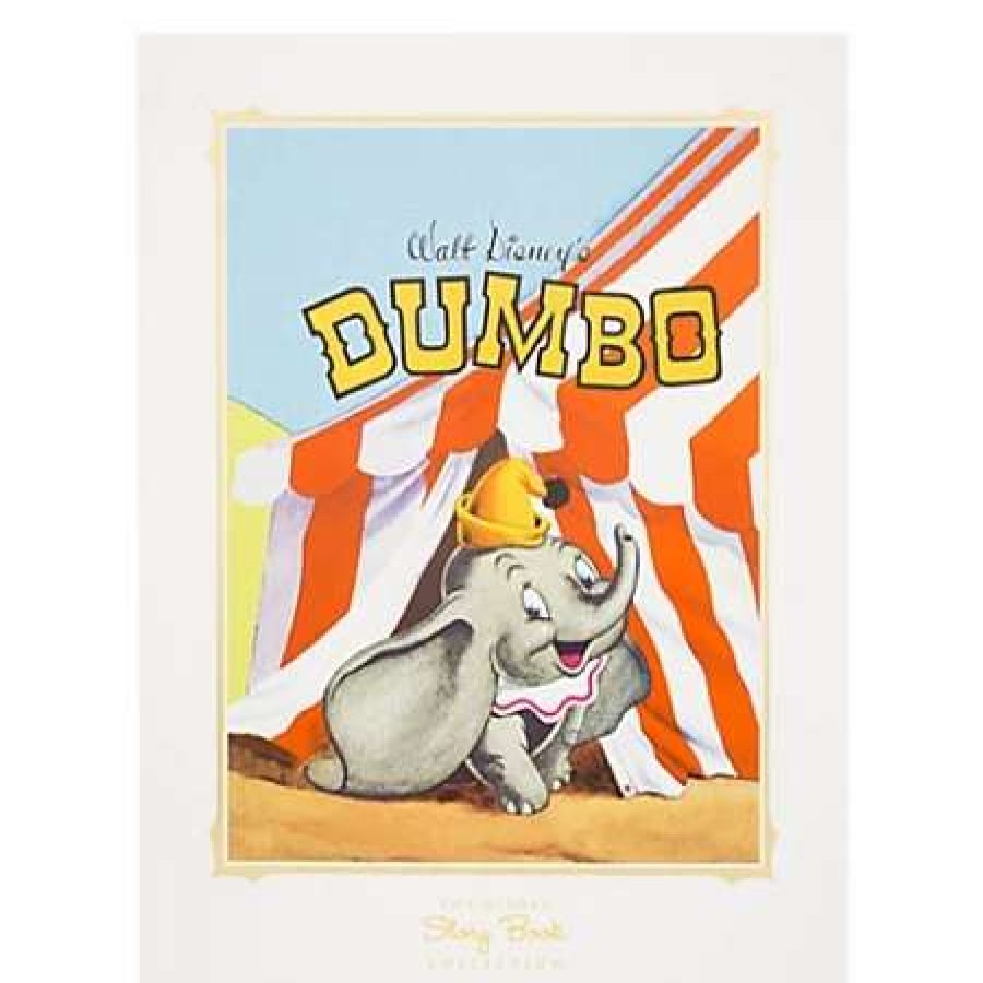 Art Print * | Disney Story Book Deluxe Art Print Dumbo