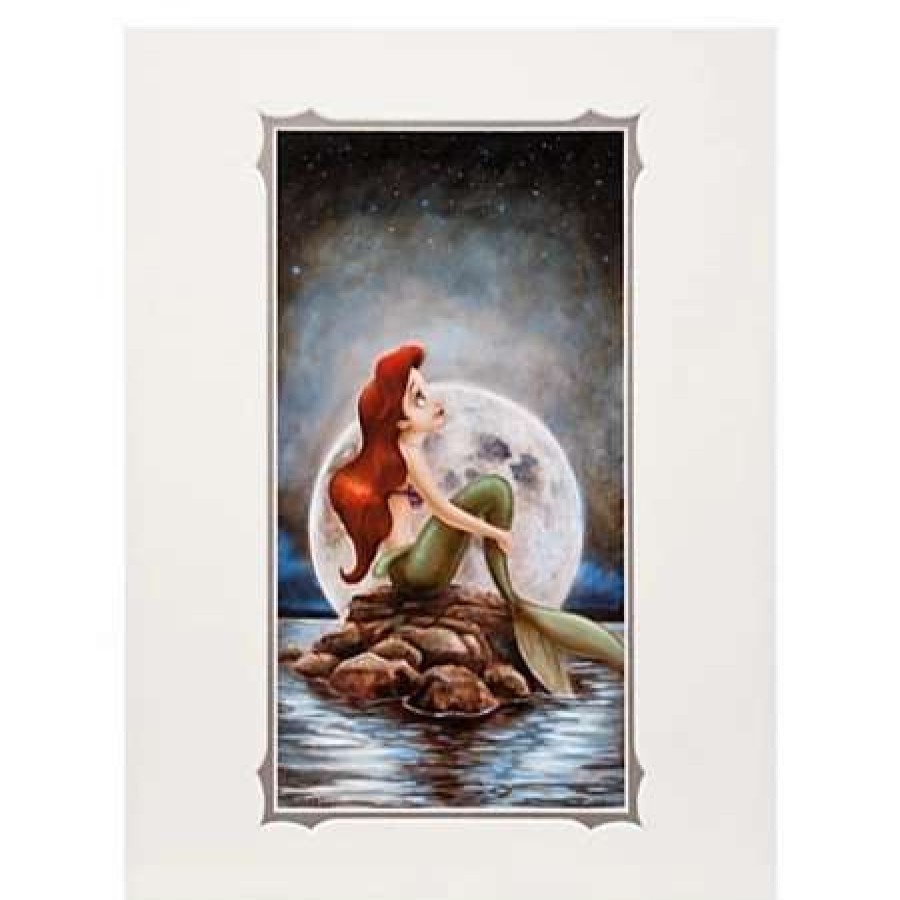 Art Print * | Disney Art Print Ariel "Little Mermaid" By Darren Wilson