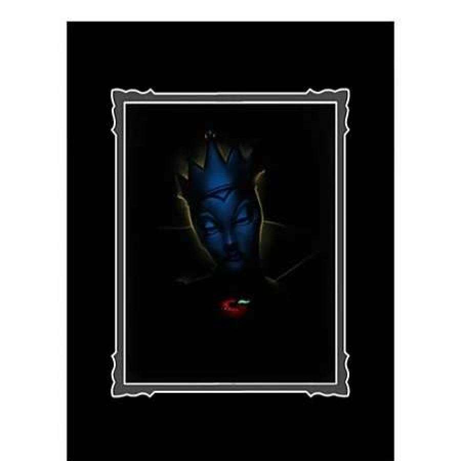 Art Print * | Disney Art Print Villain Evil Queen Deluxe Print