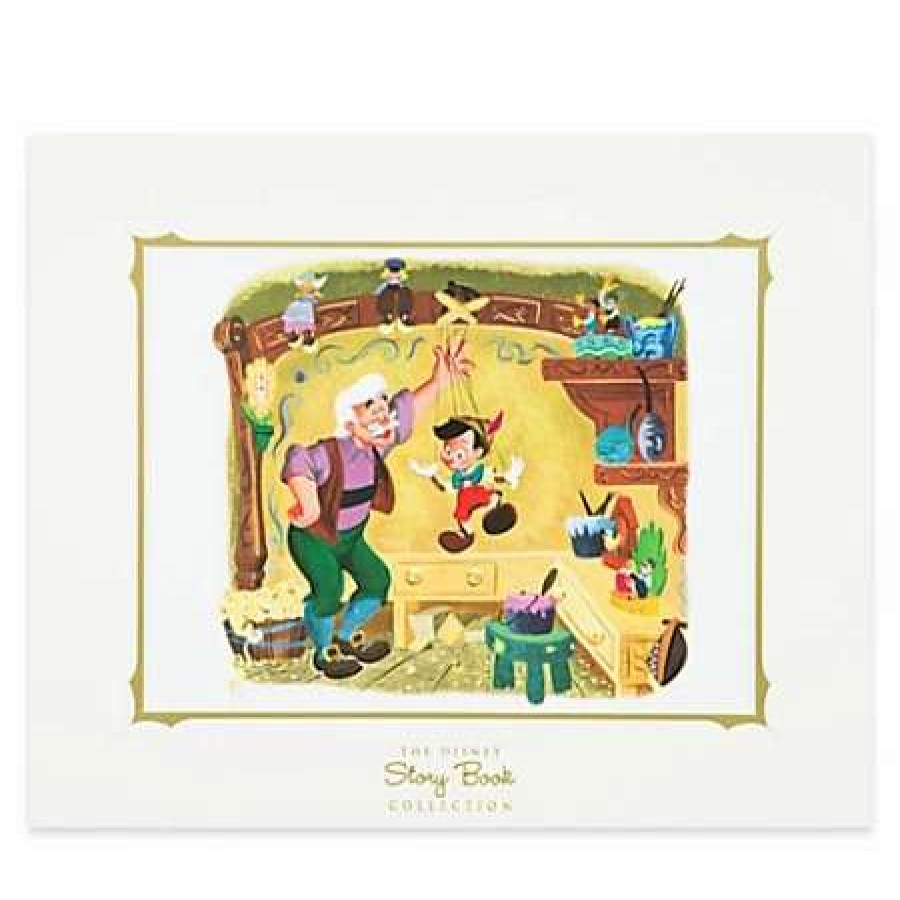 Art Print * | Disney Story Book Deluxe Art Print Pinocchio