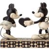 Figurines * | Disney Jim Shore Figure Mickey & Minnie Real Sweetheart