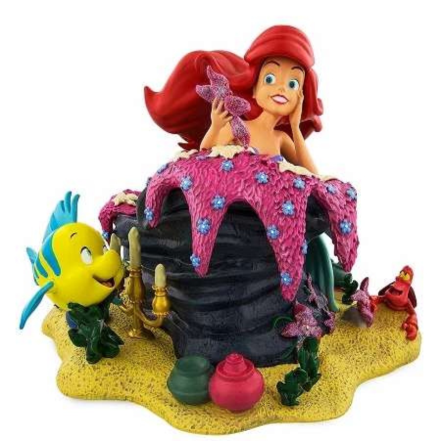 Big Figures * | Disney Medium Figure Ariel On Rock The Little Mermaid