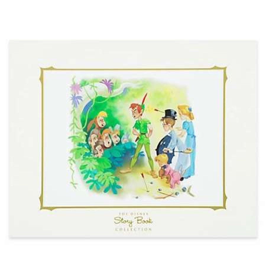 Art Print * | Disney Story Book Deluxe Art Print Peter Pan