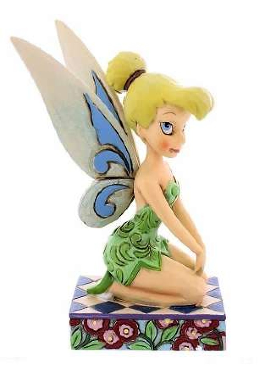 Figurines * | Disney Jim Shore Figurine Tinker Bell A Pixie Delight