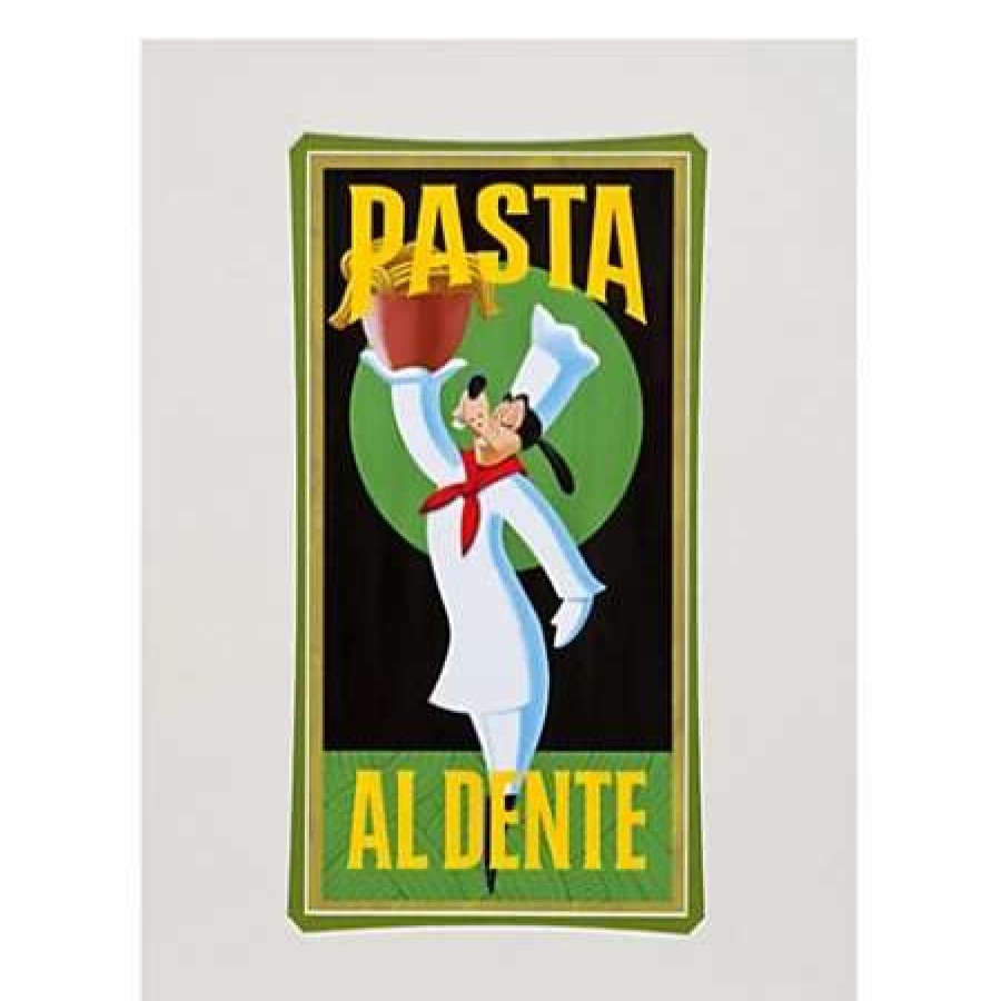 Art Print * | Disney Art Print Pasta Goofy Pasta Al Dente By Brian Blackmore