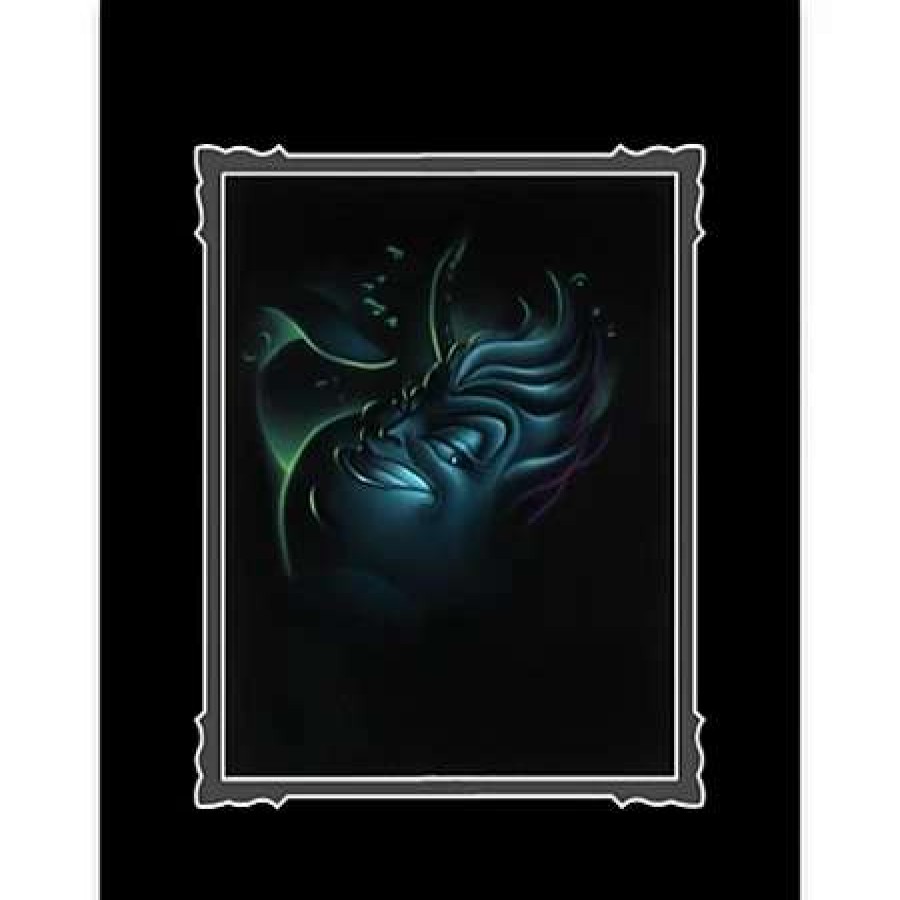 Art Print * | Disney Art Print Villain Ursula Deluxe Print