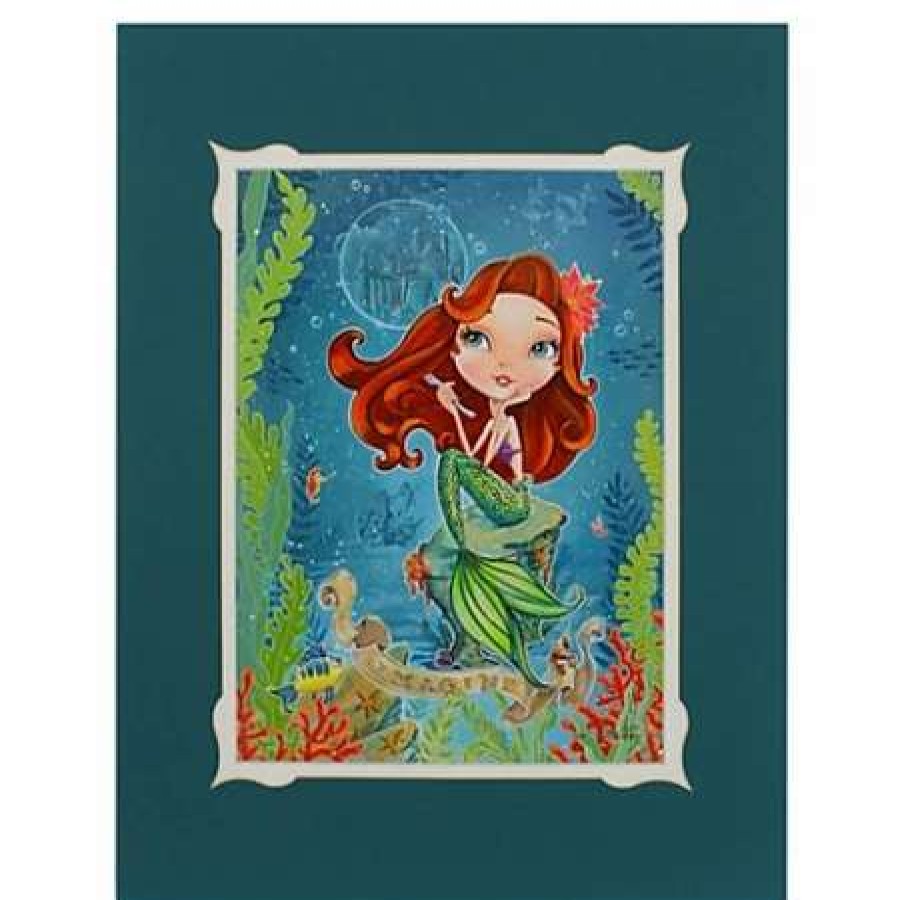 Art Print * | Disney Art Print Ariel "Imagine" By John Coulter