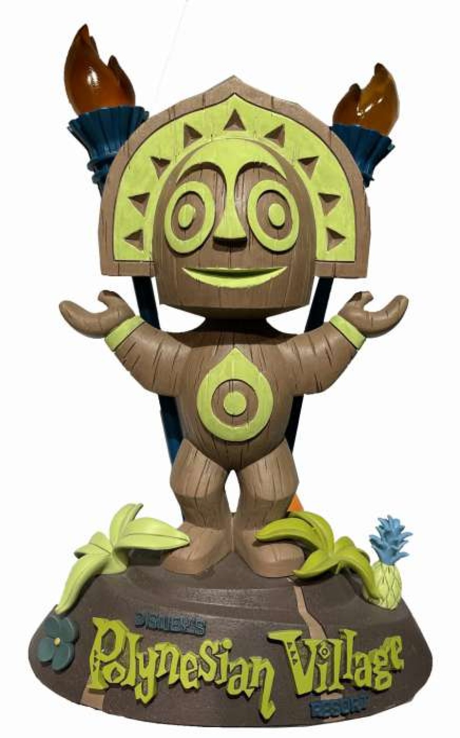 Big Figures * | Disney Medium Figure Polynesian Village Resort Tiki