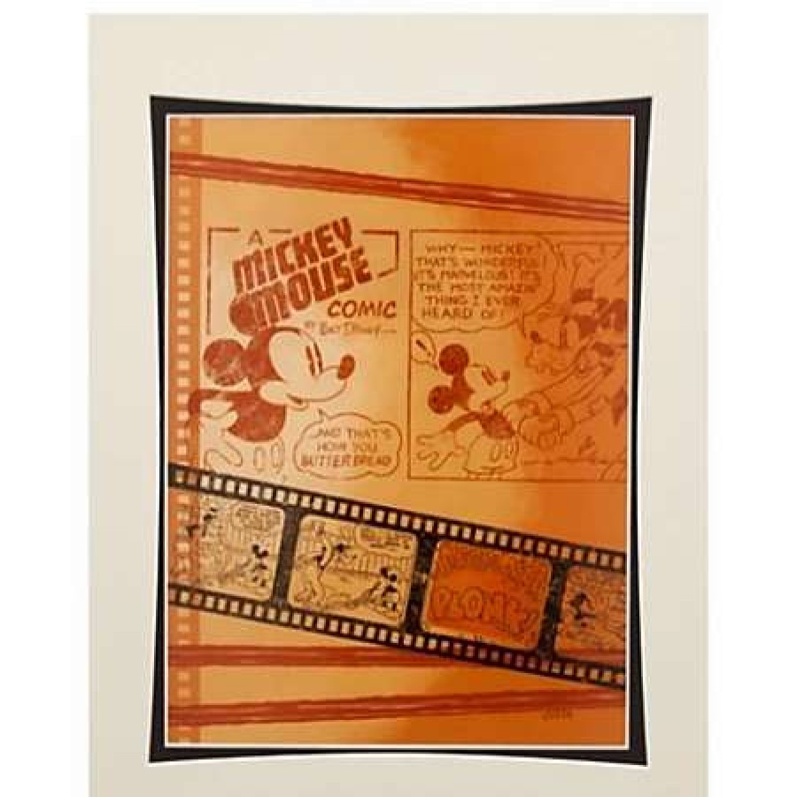 Art Print * | Disney Art Print Comic Mickey Mouse Costa Alavezos