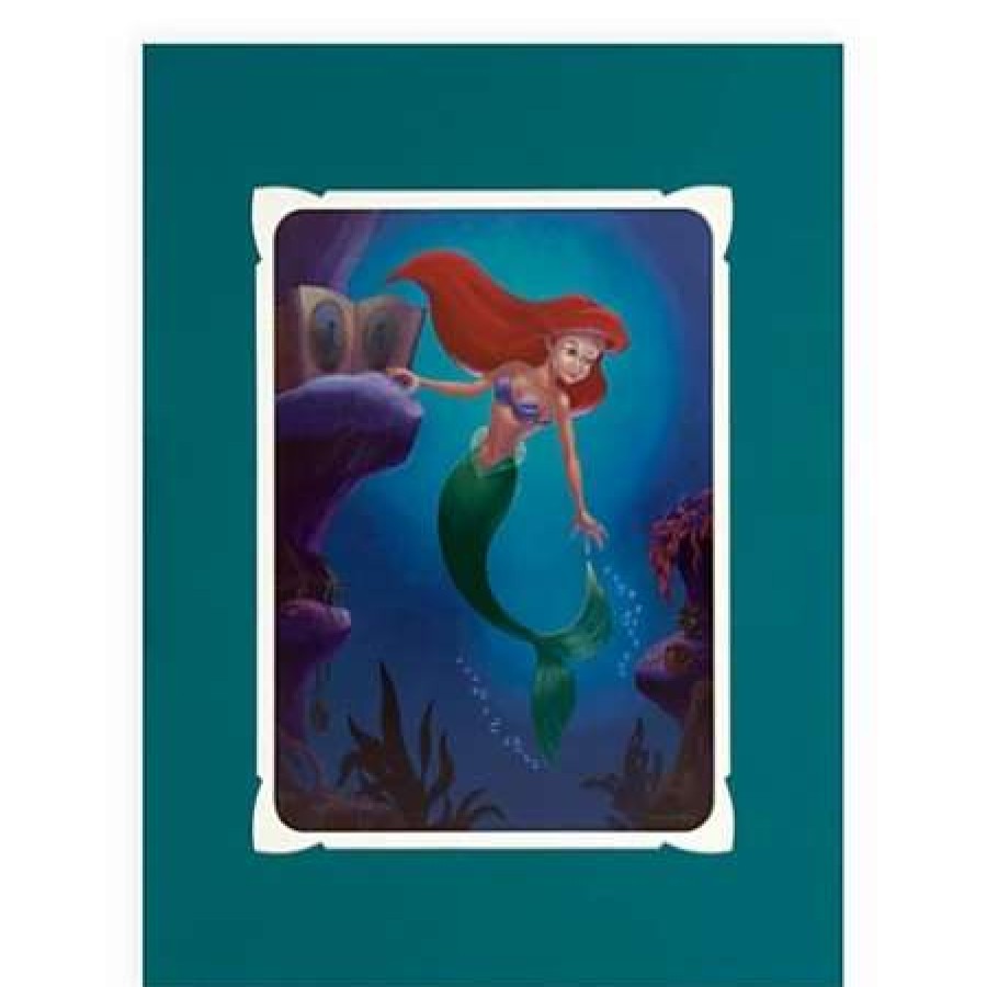 Art Print * | Disney Art Print Ariel Longing To Dance By Larry Nikolai