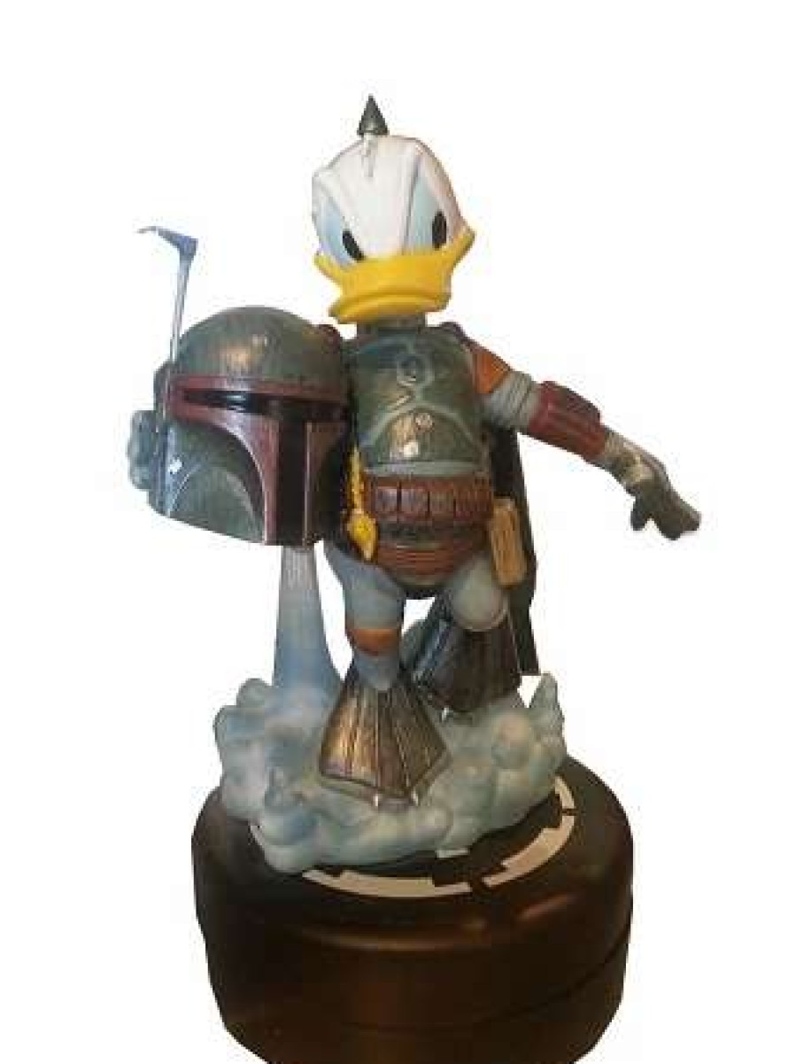 Big Figures * | Disney Figure Statue Star Wars Donald Duck Boba Fett