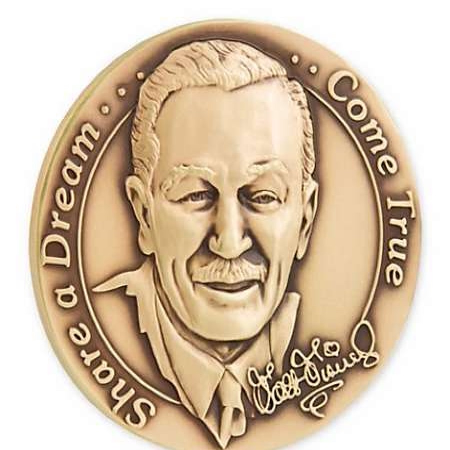 Coins * | Disney Medallion Walt Disney Disney Parks Limited Edition