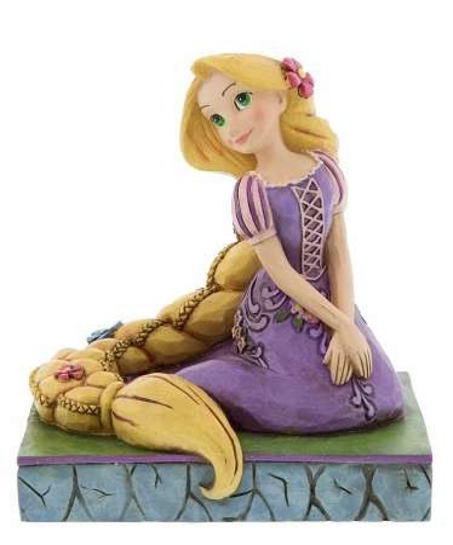 Figurines * | Disney Jim Shore Figurine Rapunzel Be Creative