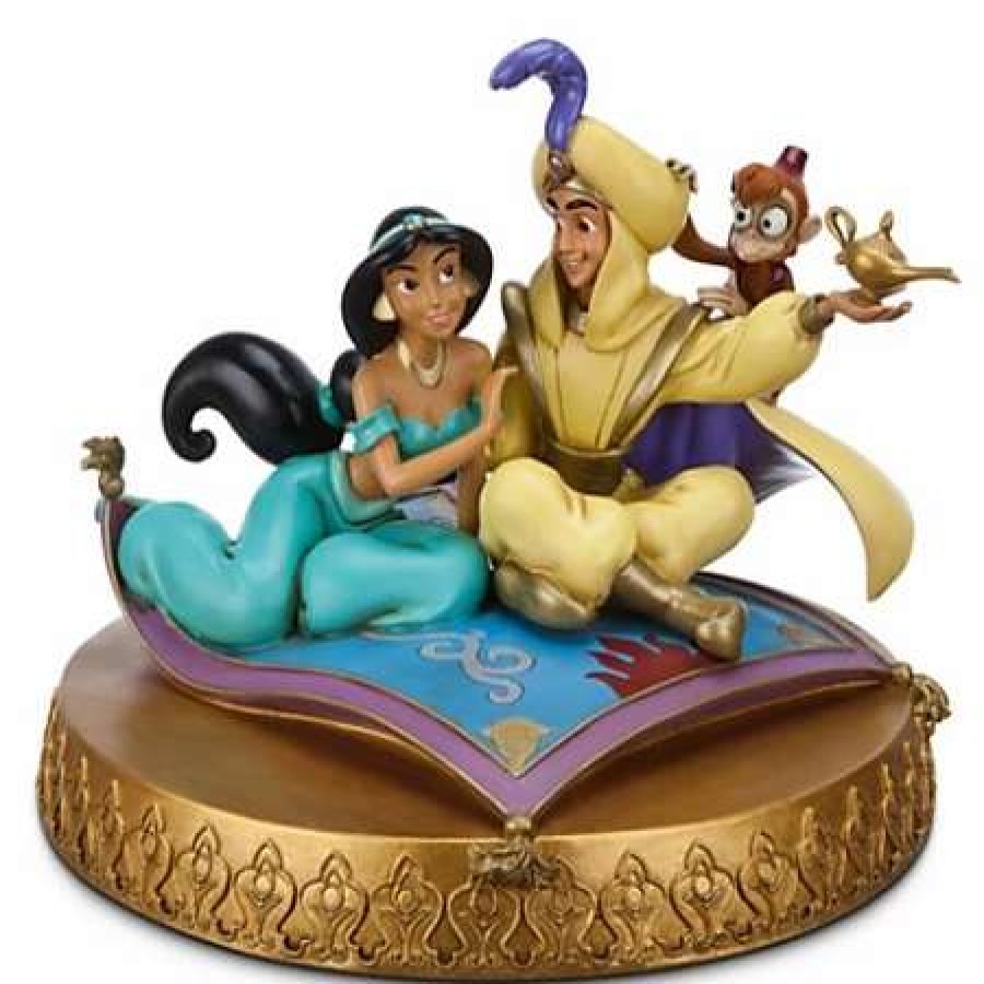 Big Figures * | Disney Medium Figure Statue Aladdin And Jasmine