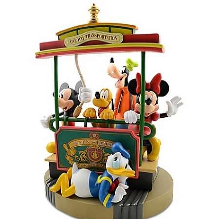 Big Figures * | Disney Medium Figure Main Street Trolley Mickey Mouse And Friends