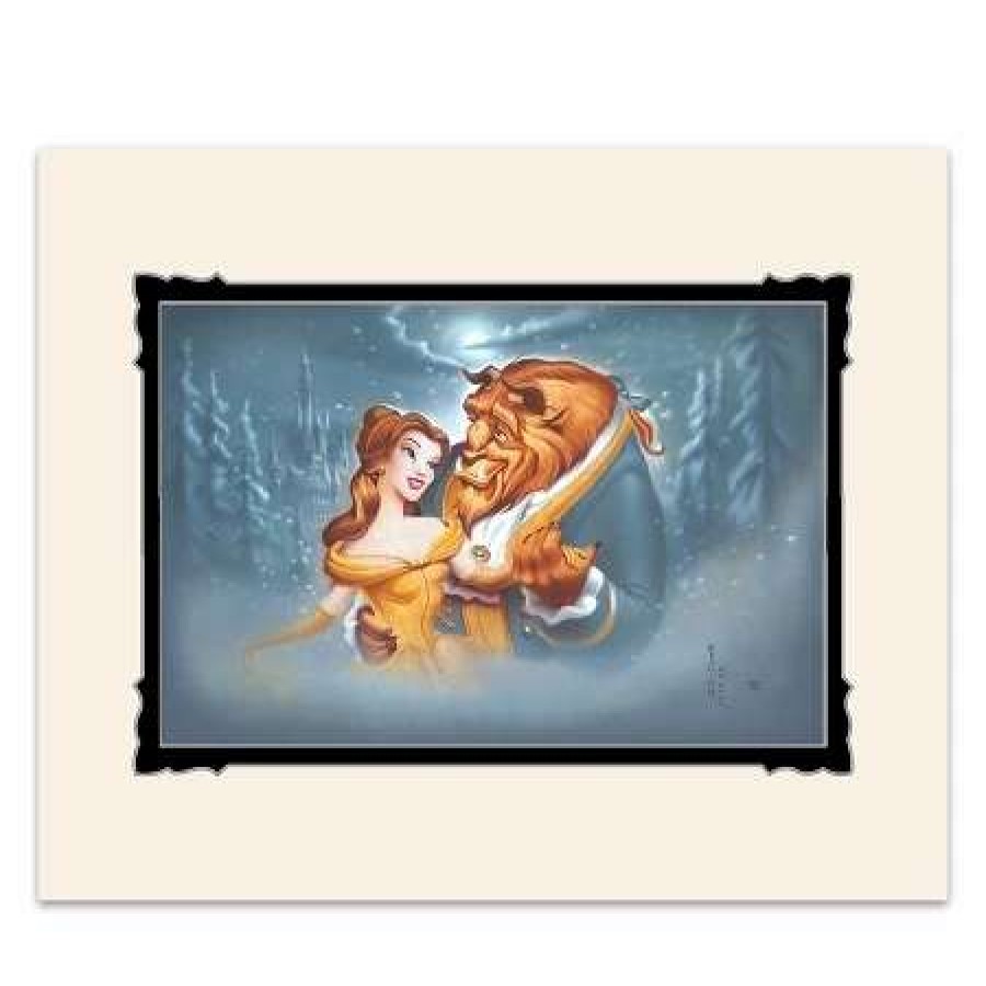 Art Print * | Disney Noah Art Print Beauty And The Beast Evening Waltz