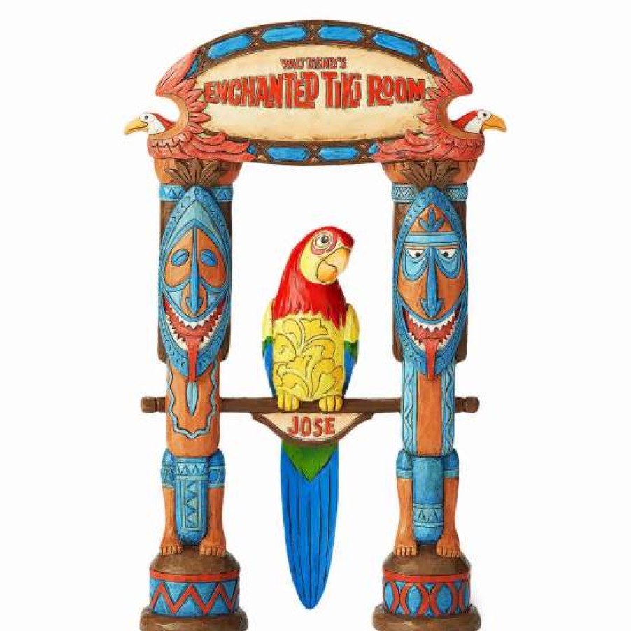 Figurines * | Disney Jim Shore Figure The Enchanted Tiki Room 55Th Anniversary