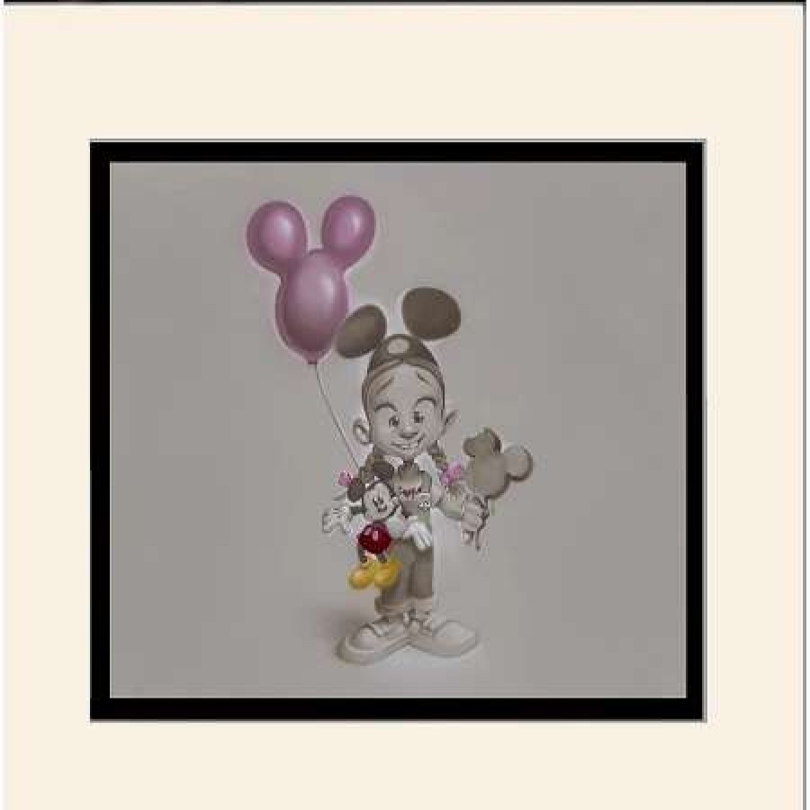 Art Print * | Disney Noah Art Print Disney Fan Making Mickey Memories