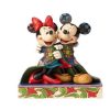 Figurines * | Disney Jim Shore Figure Mickey And Minnie With Quilt