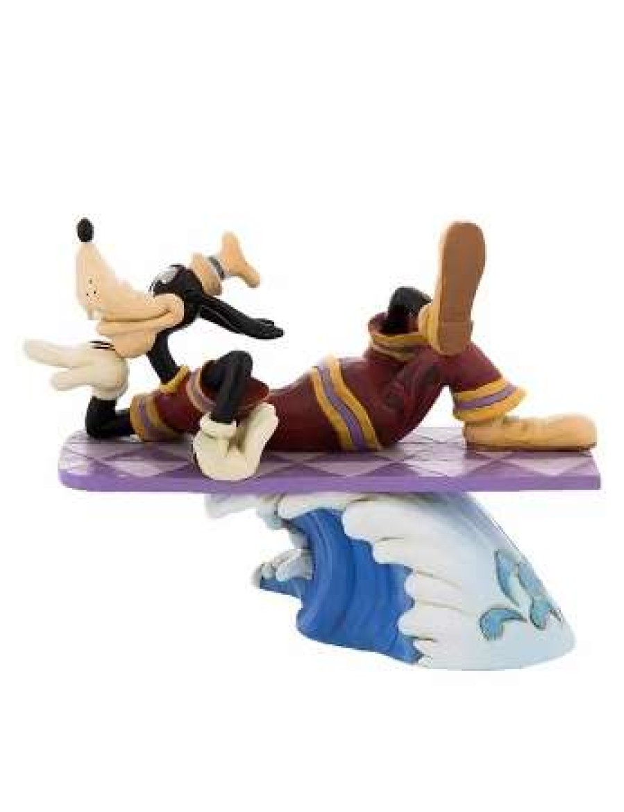 Figurines * | Disney Jim Shore Figurine Goofy Catch A Wave