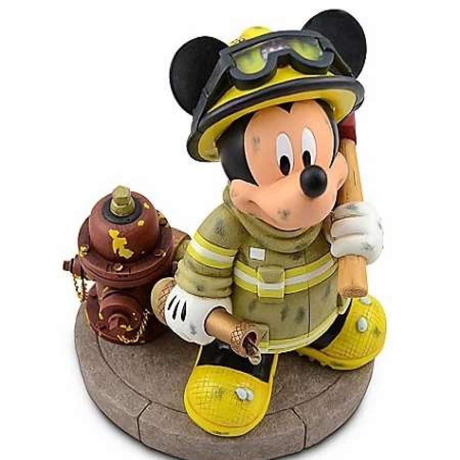 Big Figures * | Disney Medium Figure Statue Fireman Mickey Mouse