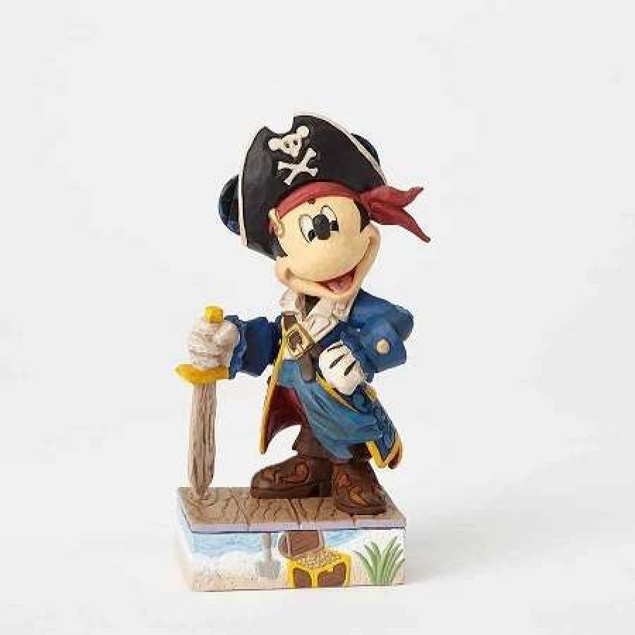 Figurines * | Disney Jim Shore Figure Mickey Pirate