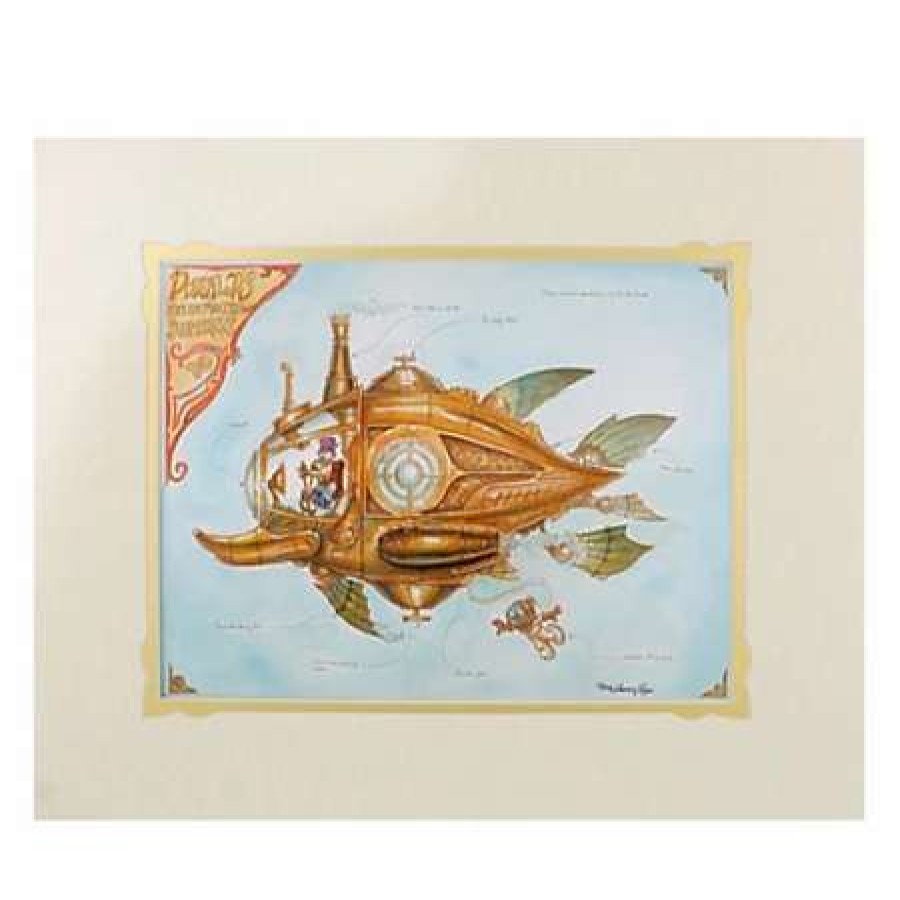 Art Print * | Disney Art Print Donald Duck Donald'S Steam Powered Submarine