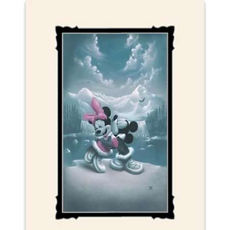 Art Print * | Disney Art Print Mickey And Minnie Mouse Alaska Adventure