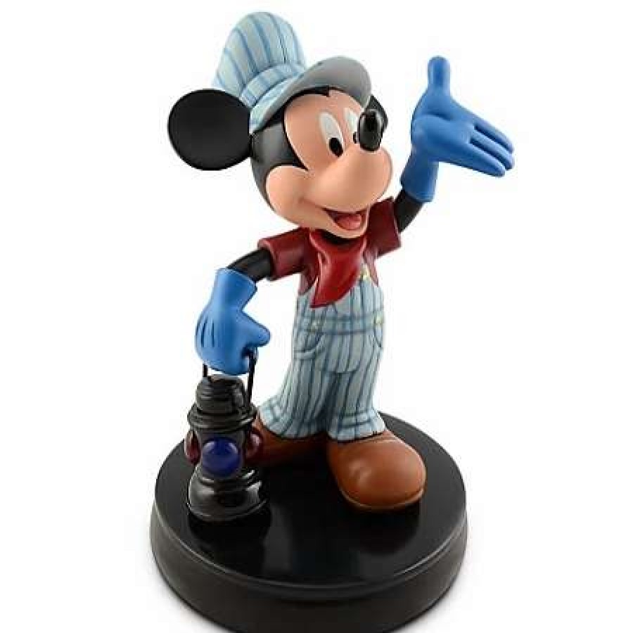 Big Figures * | Disney Medium Figure Statue Mickey Mouse Train Engineer