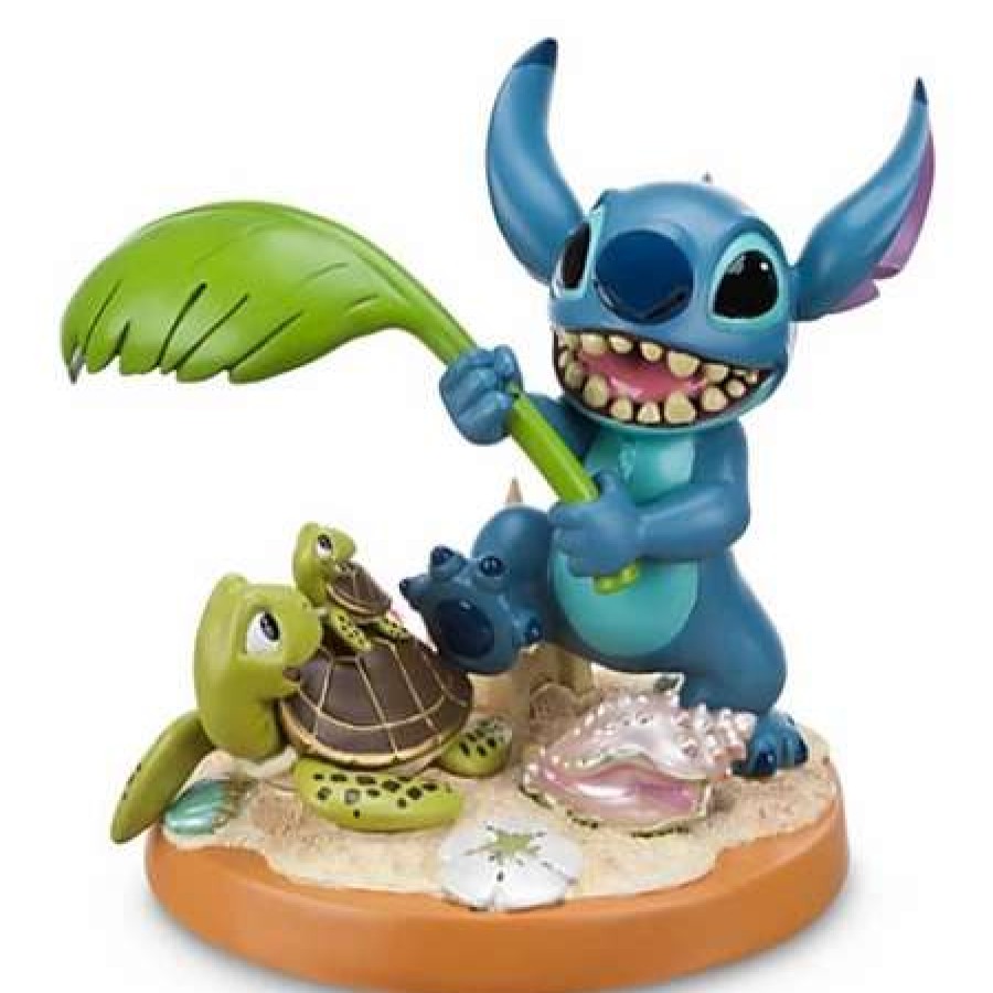 Big Figures * | Disney Medium Figure Statue Stitch 10Th Anniversary Beach