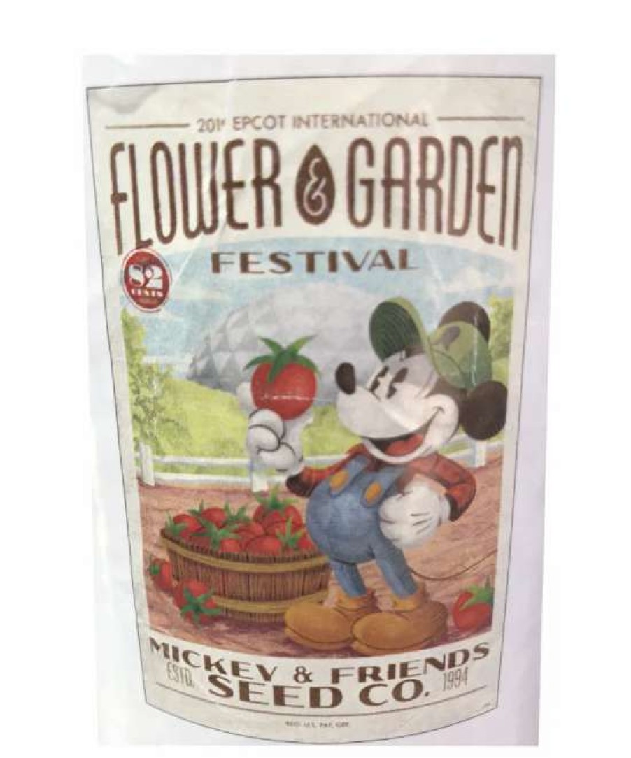 Art Print * | Disney Poster 2019 Flower And Garden Festival Mickey'S Seed Co