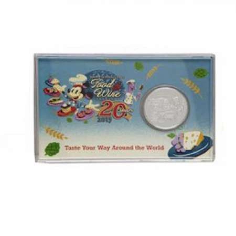 Coins * | Disney Collectors Coin Epcot Food And Wine Festival 2015