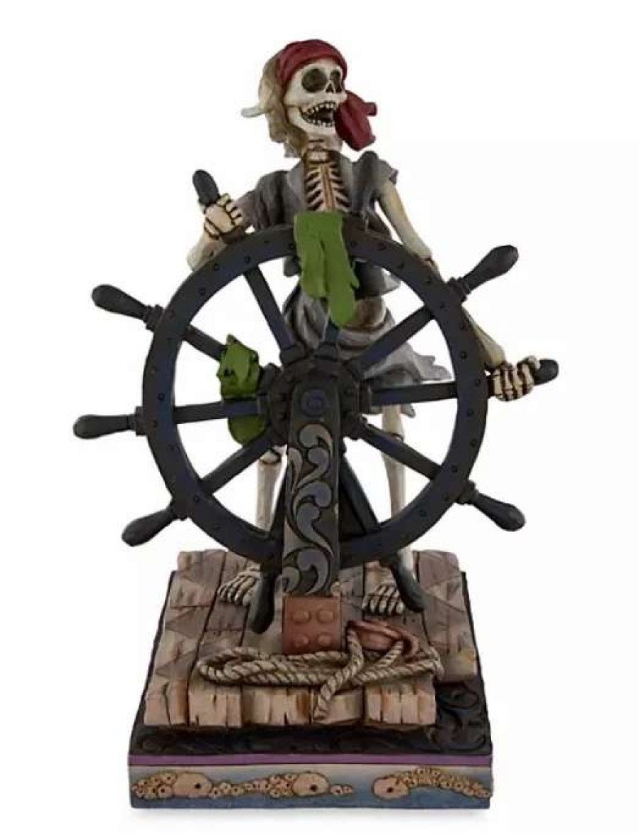 Figurines * | Disney Jim Shore Figurine Pirates Of The Caribbean Helmsman