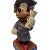 Figurines * | Disney Jim Shore Figurine Graduation Minnie Mouse Congrats Grad