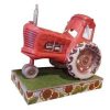 Figurines * | Disney Jim Shore Figurine Tractor From Cars Moooooo