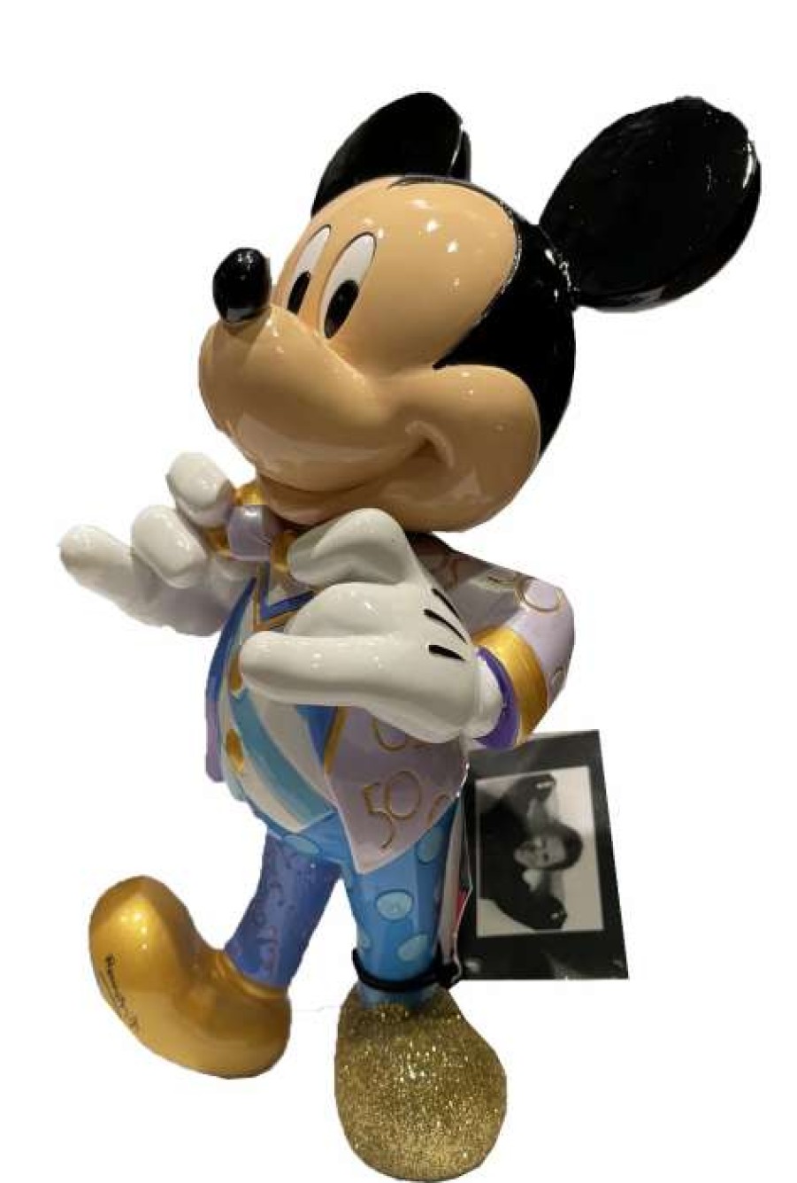 Figurines * | Disney Britto Figurine Mickey Mouse 50Th Anniversary