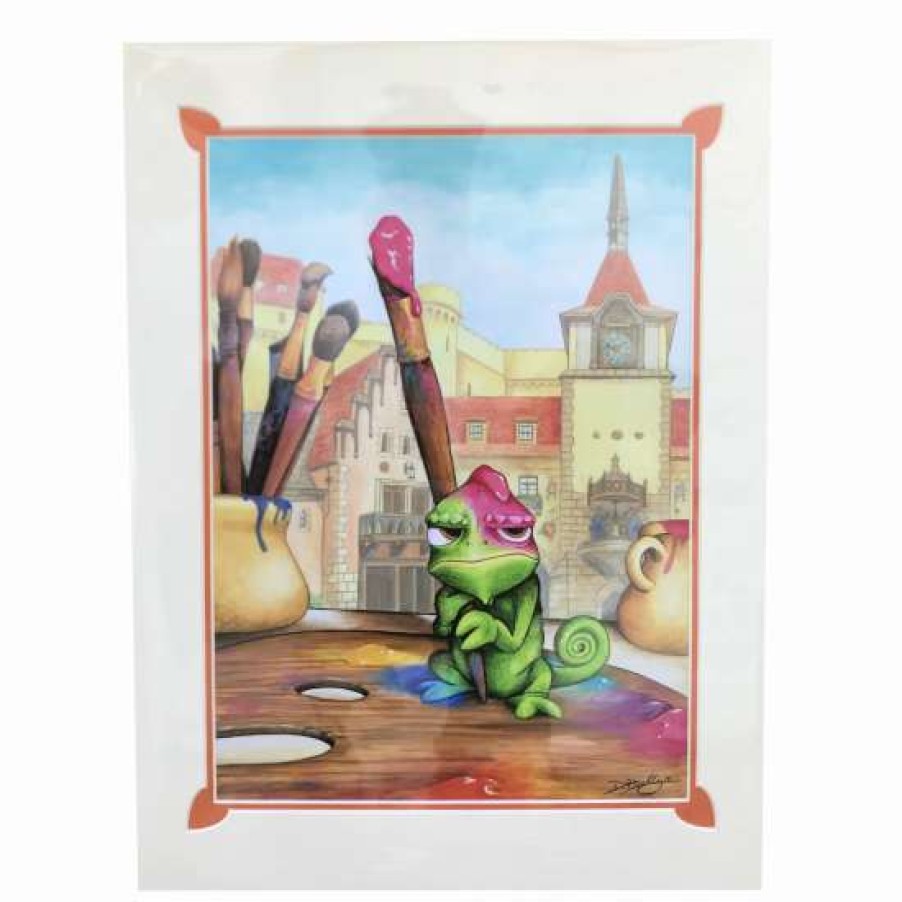 Art Print * | Disney Doug Bolly Art Print A Brush With Greatness Pascal