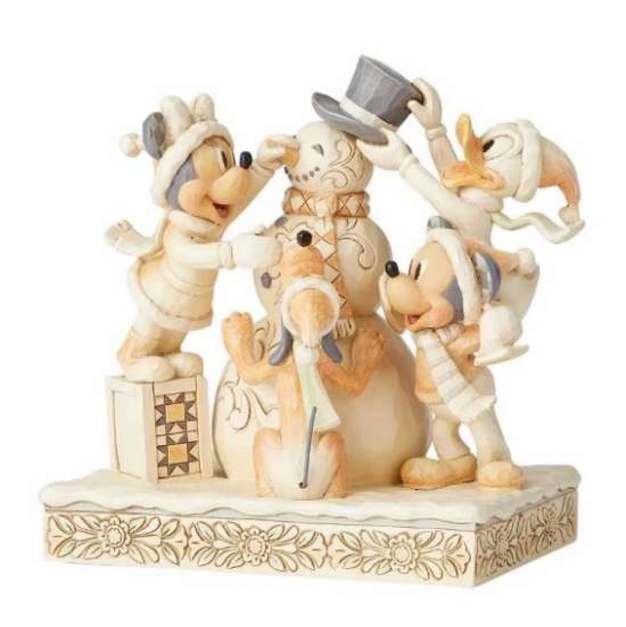 Figurines * | Disney Jim Shore Figure Fab Four Frosty Friendship