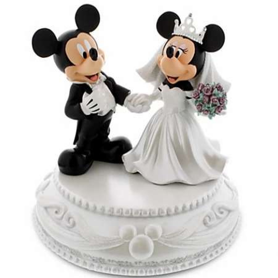 Big Figures * | Disney Medium Figure Statue Mickey And Minnie Mouse Wedding