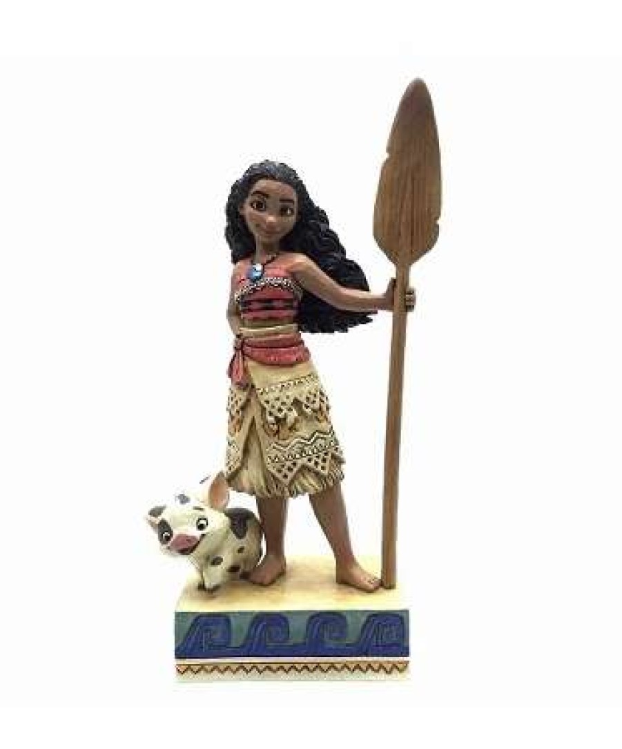 Figurines * | Disney Jim Shore Figure Moana And Pua Find Your Own Way