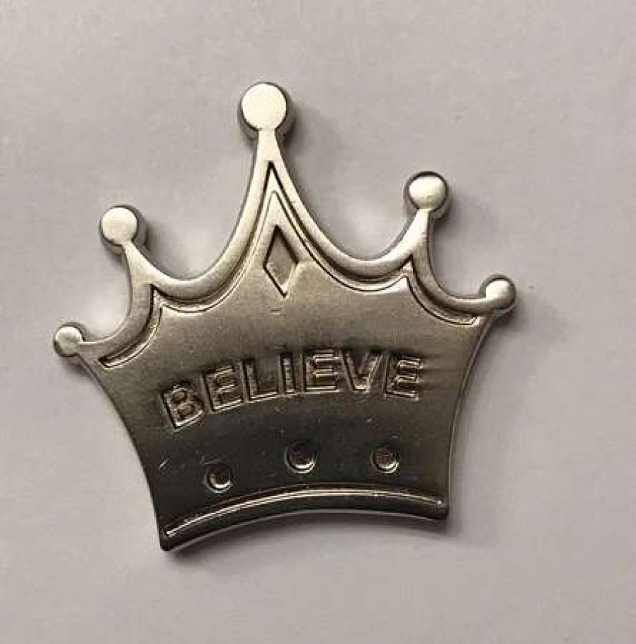 Coins * | Disney Pocket Token Piece Of Magic Princess Crown Believe